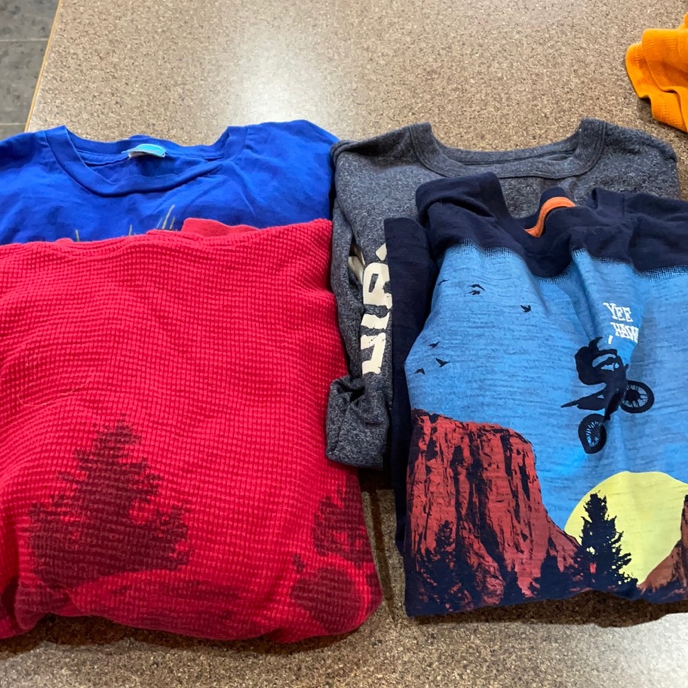 Boys long sleeve shirts